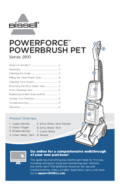 How To Use Bissell PowerForce PowerBrush