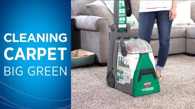 How To Use Bissell Big Green Machine