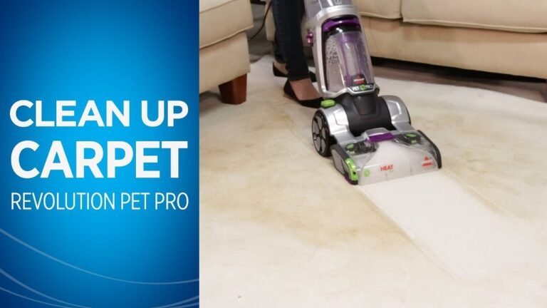 How To Use The Bissell Pet Pro Revolution