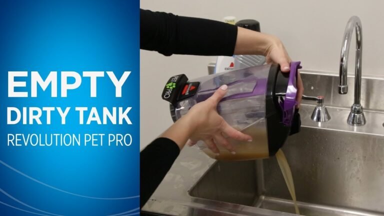 How To Open Bissell Dirty Water Tank