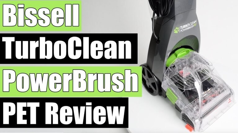 How To Use Bissell Turboclean Powerbrush Pet