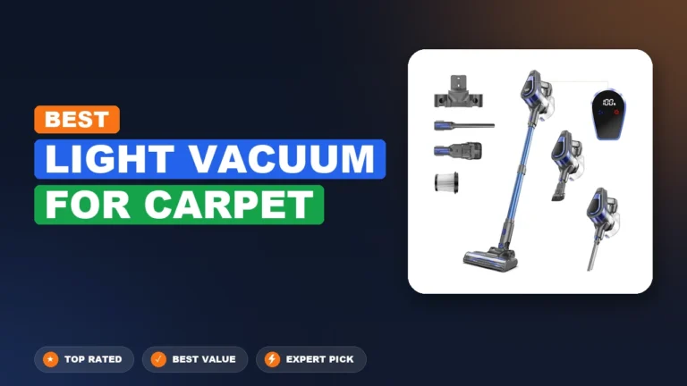10 Best Light Vacuum For Carpet: Expert Reviewed 2026