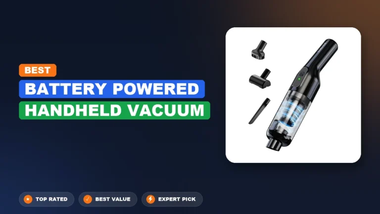 5 Best Battery Powered Handheld Vacuum 2026 – Tested, Rated & Ranked