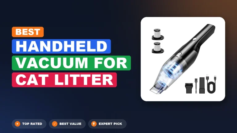 10 Best Handheld Vacuum for Cat Litter 2026 – Tested, Rated & Ranked