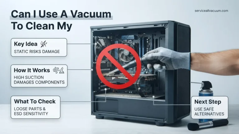 Can I Use a Vacuum to Clean My PC? Best Expert Guide 2026