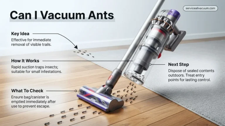 Can I Vacuum Ants? Step-by-Step Removal Guide 2026