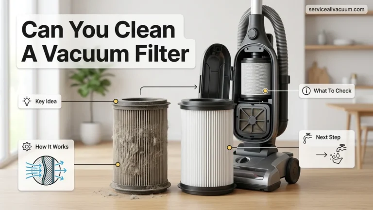 Can You Clean a Vacuum Filter? Step-by-Step Guide for 2026
