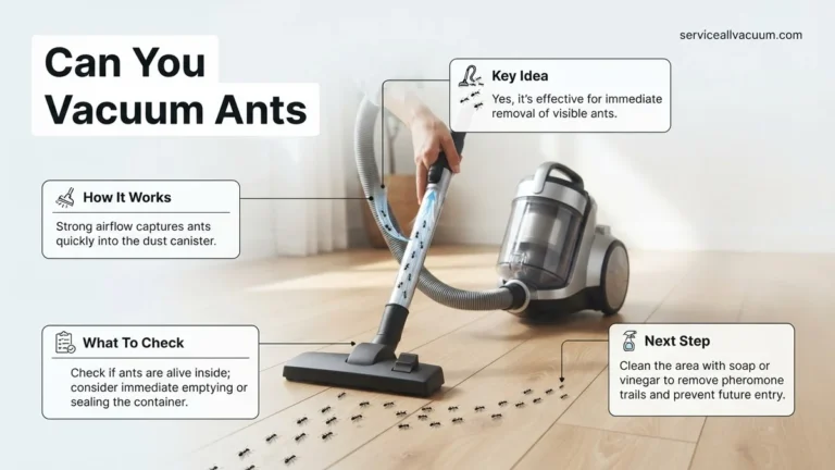 Can You Vacuum Ants in 2026? Step-by-Step Guide & Fix