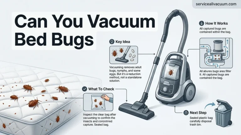 Can You Vacuum Bed Bugs? Expert Step-by-Step Guide 2026