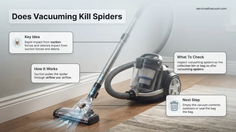 Does Vacuuming Kill Spiders? Real Expert Guide for 2026