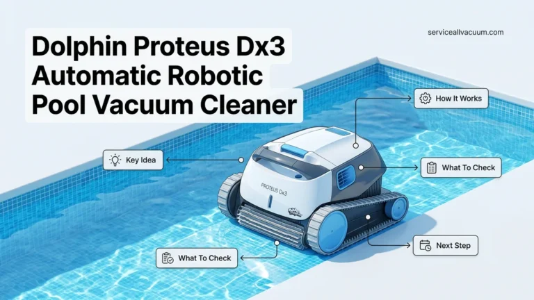 Dolphin Proteus Dx3 Automatic Robotic Pool Vacuum 2027