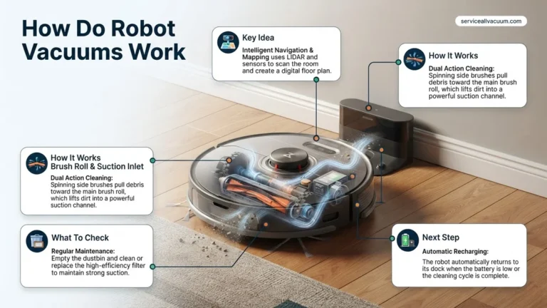 How Do Robot Vacuums Work Step-by-Step Guide 2026