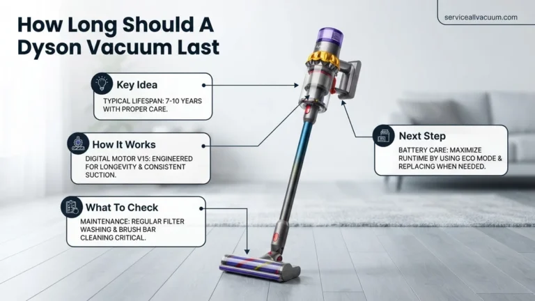 How Long Should a Dyson Vacuum Last in 2026 Expert Guide