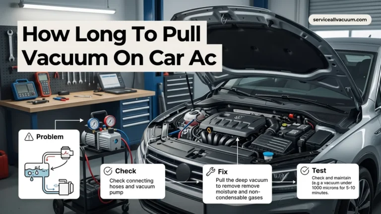 How Long to Pull Vacuum on Car AC Expert 2026 Fix Guide