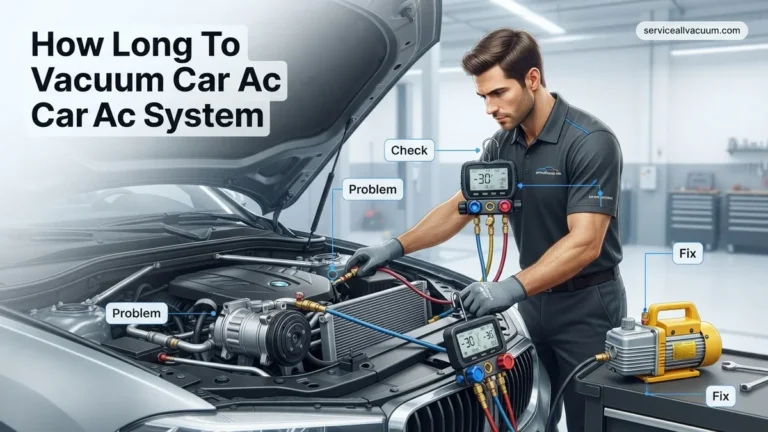 How Long to Vacuum Car AC System Expert 2026 Guide