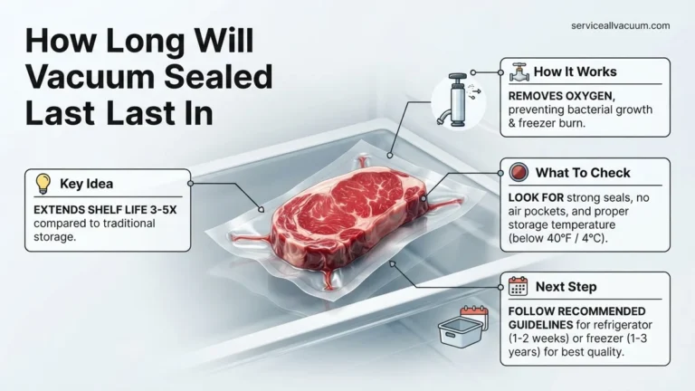 How Long Will Vacuum Sealed Meat Last in the Fridge 2027