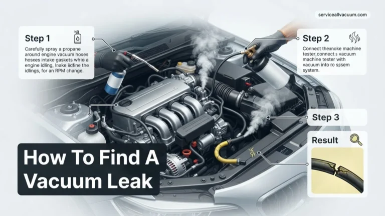 How to Find a Vacuum Leak Step-by-Step Guide 2027