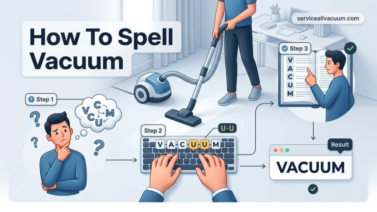 How to Spell Vacuum A Proven Guide for 2027