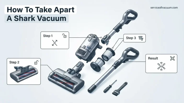 How to Take Apart a Shark Vacuum Step-by-Step Guide 2026