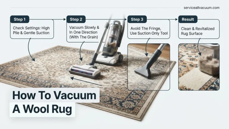 How to Vacuum a Wool Rug Step-by-Step Guide for 2026