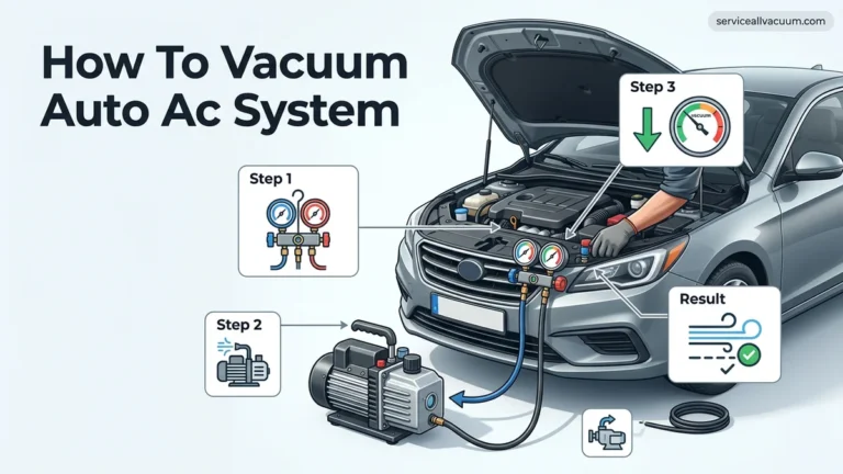 How to Vacuum Auto AC System Step-by-Step Guide 2026