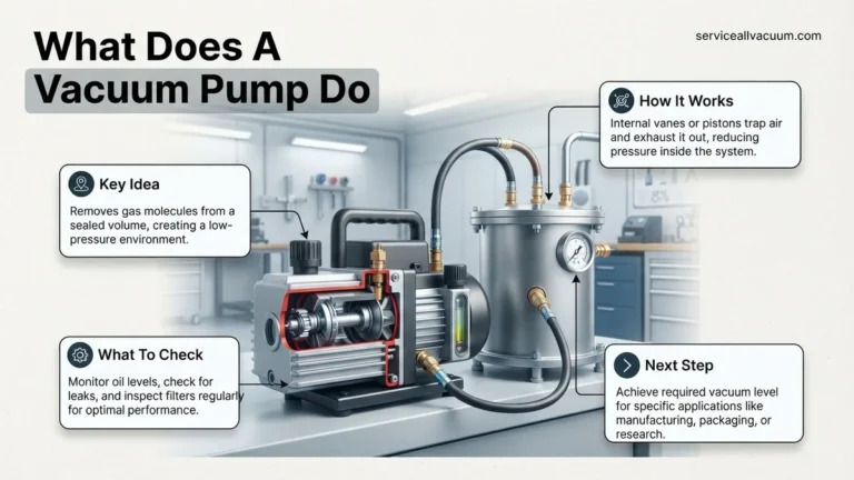 What Does a Vacuum Pump Do Expert 2026 Guide