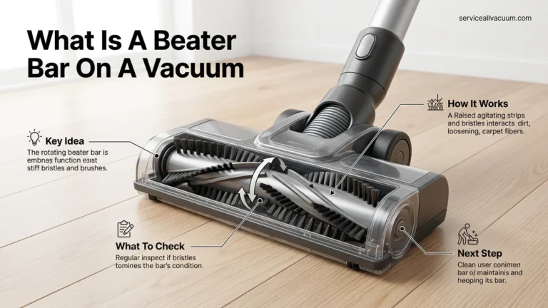 What Is a Beater Bar on a Vacuum 2026 Expert Guide