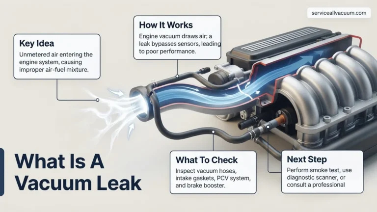 What Is a Vacuum Leak Expert Guide & Fix for 2027