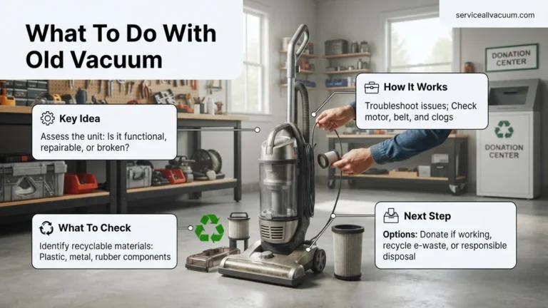 What to Do With Old Vacuum 2026 Step-by-Step Guide