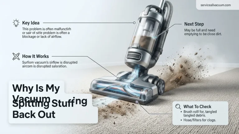Why Is My Vacuum Spitting Stuff Back Out? Fix Guide 2026