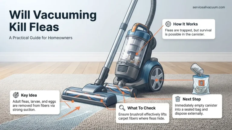 Will Vacuuming Kill Fleas? Expert Step-by-Step Guide 2026