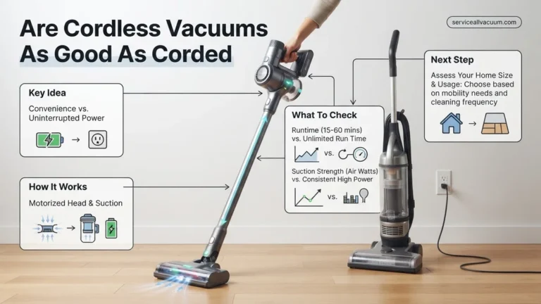 Are Cordless Vacuums As Good As Corded? Expert Guide 2027