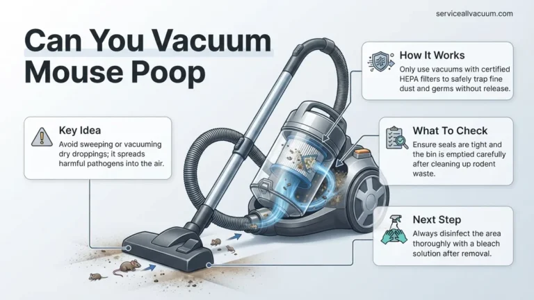 Can You Vacuum Mouse Poop? Expert Safe Cleanup Guide 2027