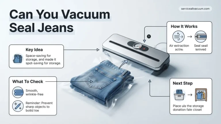 Can You Vacuum Seal Jeans? Real Guide for 2027 Storage
