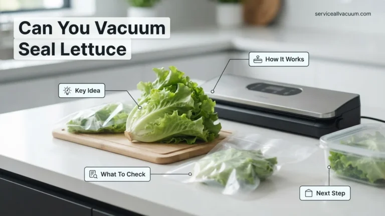 Can You Vacuum Seal Lettuce? Expert Guide 2027