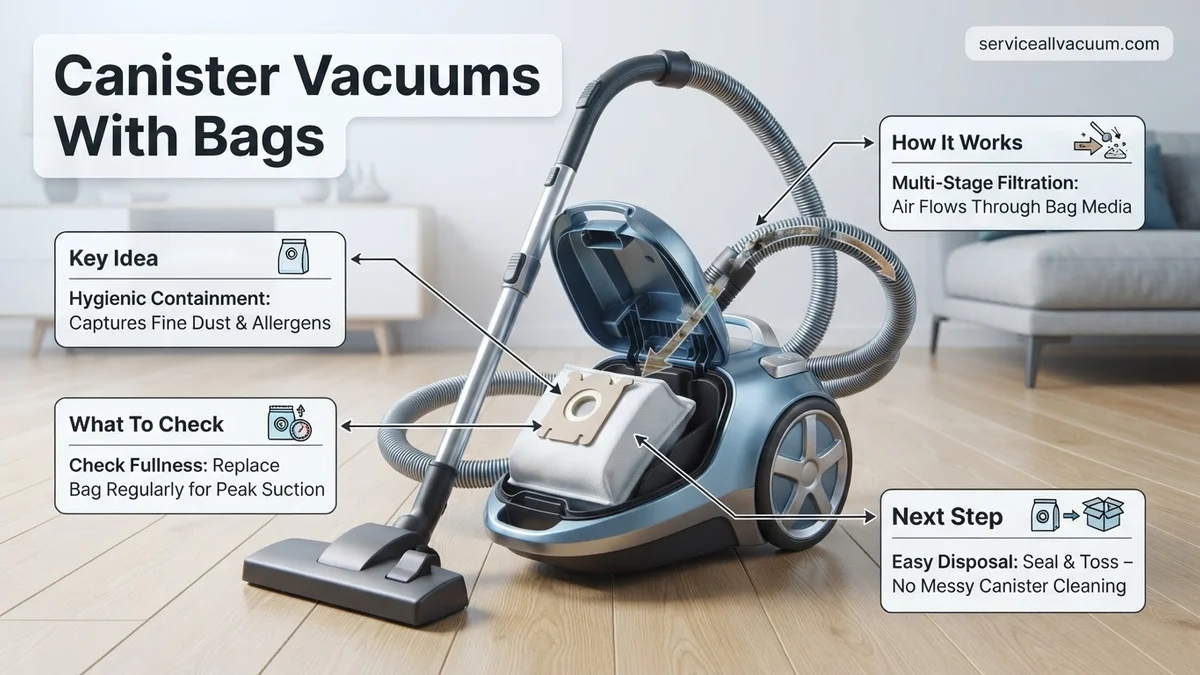 Canister Vacuums With Bags Canister Vacuums With Bags expert guide showing the main topic and key context