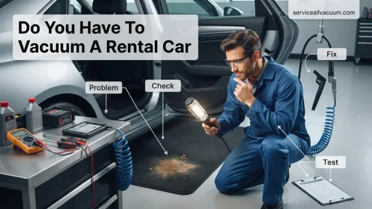 Do You Have To Vacuum a Rental Car? An Expert 2027