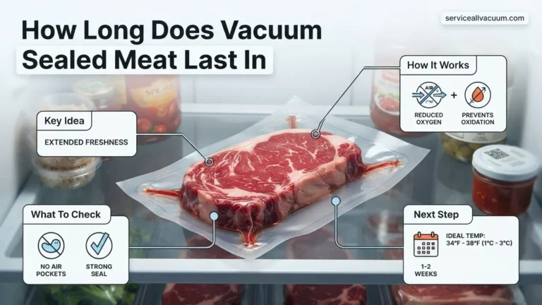 How Long Does Vacuum Sealed Meat Last in Fridge? 2027