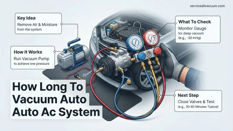 How Long to Vacuum Auto AC System Expert 2027