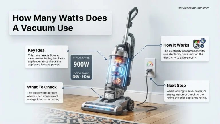 Real Guide How Many Watts Does a Vacuum Use in 2027?