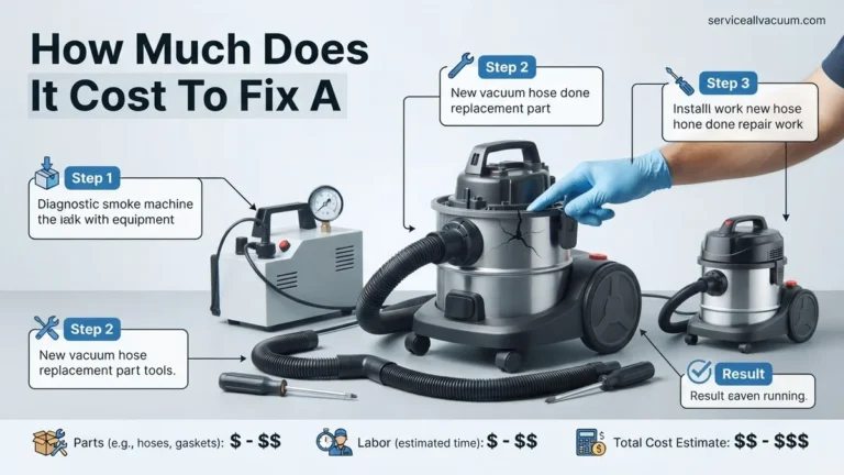 How Much Does It Cost To Fix A Vacuum Leak How Much to 2027