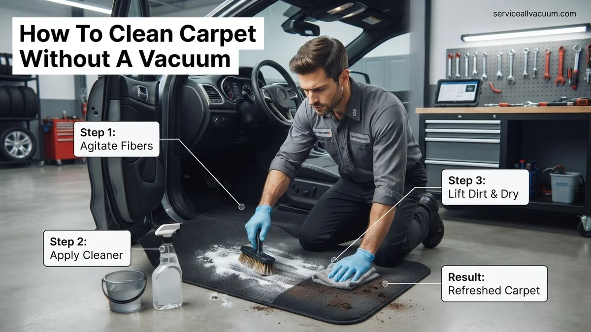 How To Clean Carpet Without A Vacuum How To Clean Carpet Without A Vacuum expert guide showing the main topic and key context