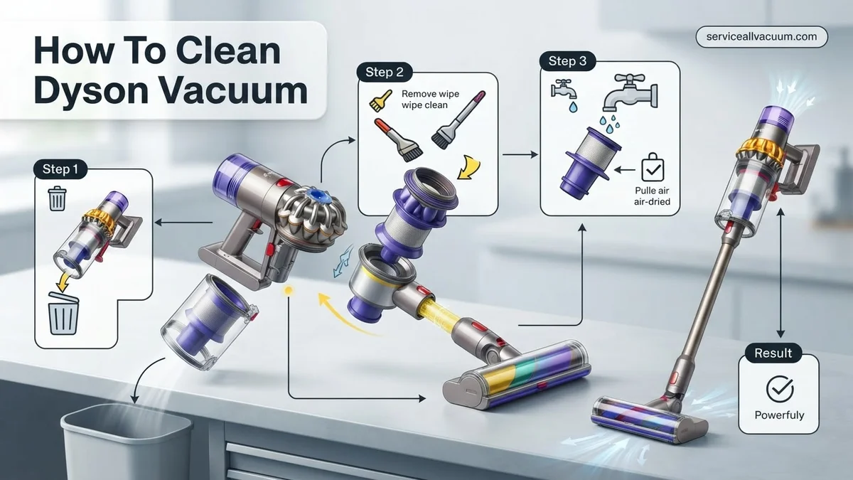 How To Clean Dyson Vacuum How To Clean Dyson Vacuum expert guide showing the main topic and key context