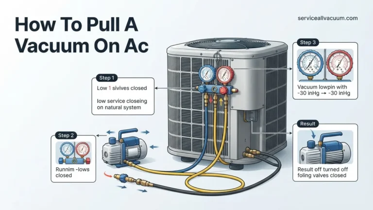 How to Pull a Vacuum on AC Real Step-by-Step Guide 2027