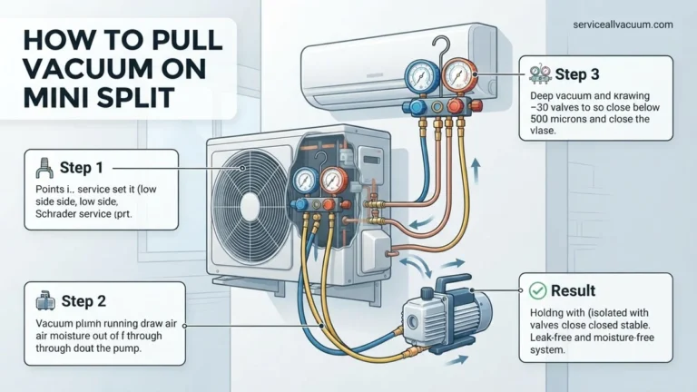 How to Pull Vacuum on Mini Split Expert 2027