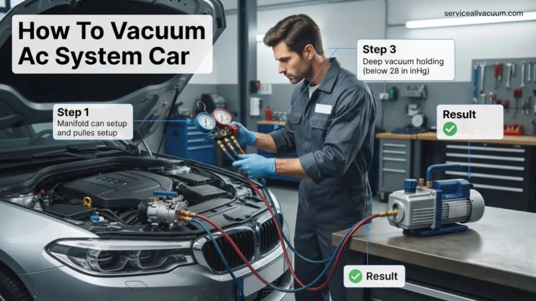 How To Vacuum Ac System Car Expert Guide 2027