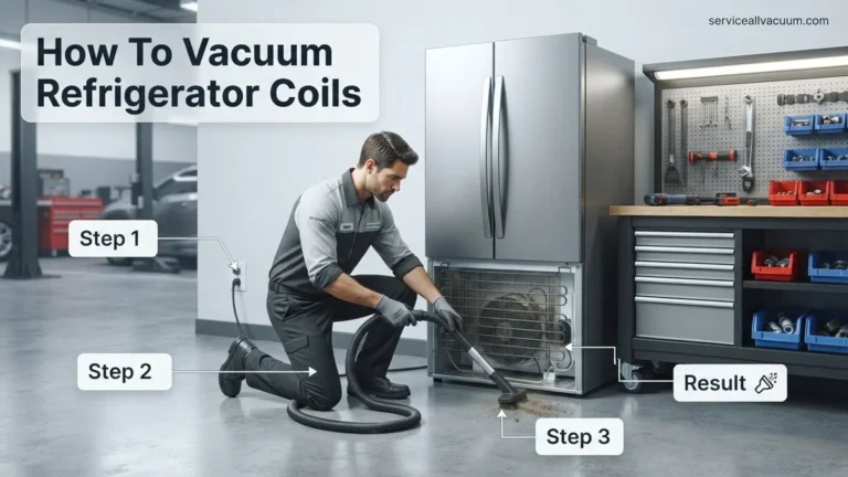 How to Vacuum Refrigerator Coils Step-by-Step Guide 2027