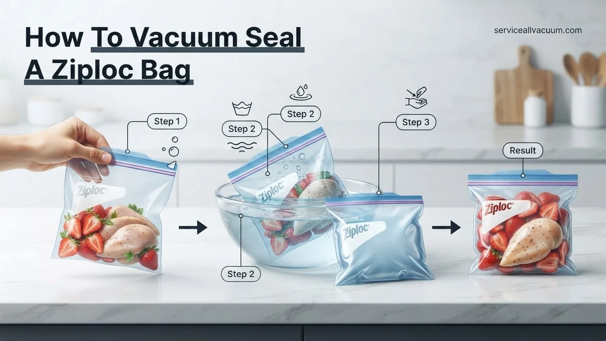 How To Vacuum Seal A Ziploc Bag How To Vacuum Seal A Ziploc Bag expert guide showing the main topic and key context