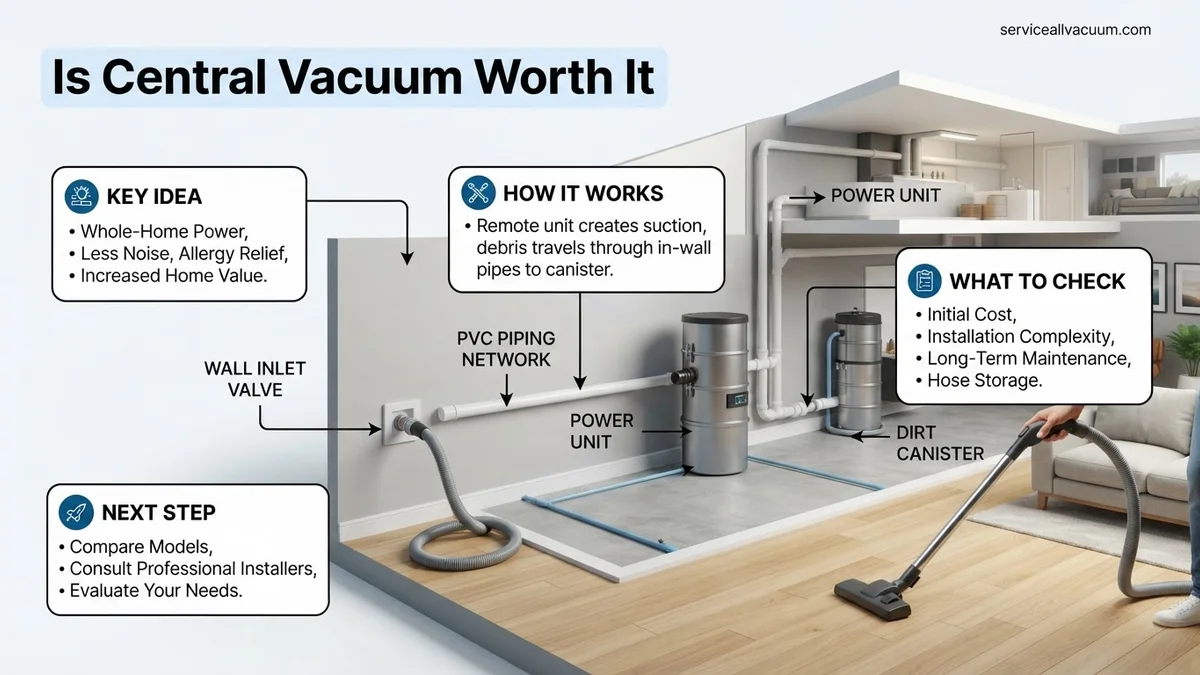 Is Central Vacuum Worth It Is Central Vacuum Worth It expert guide showing the main topic and key context