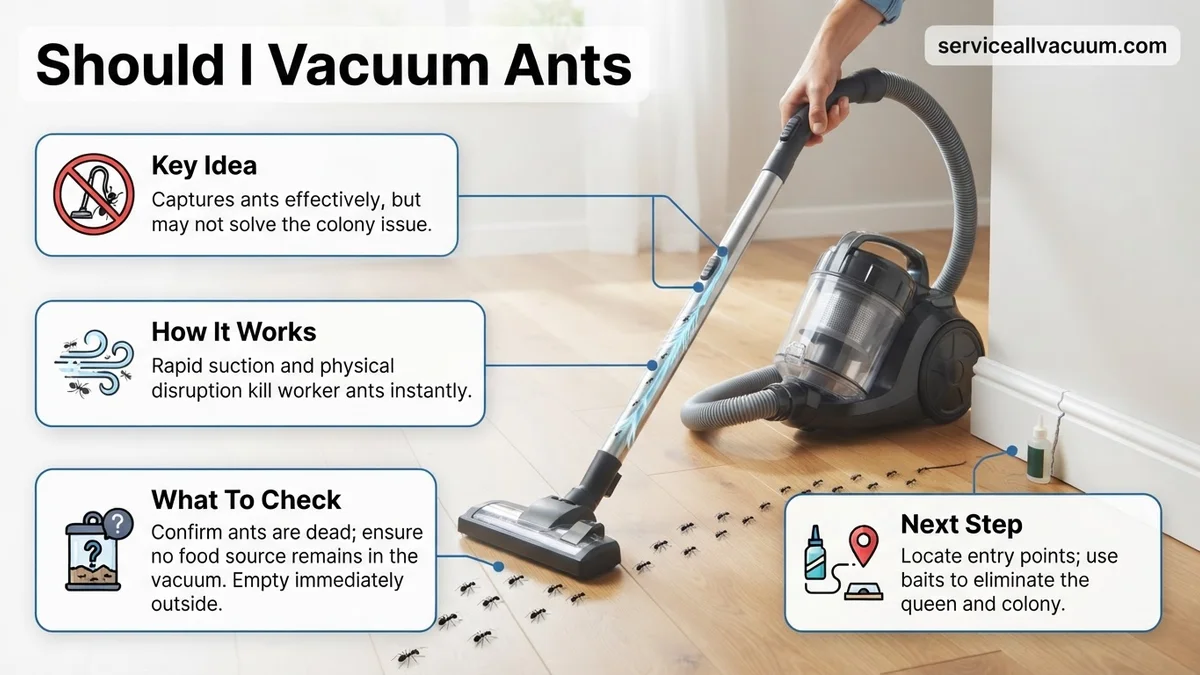 Should I Vacuum Ants Should I Vacuum Ants expert guide showing the main topic and key context